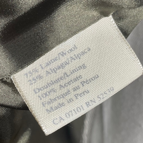 Alpaca Blend Coat 6 Peru Wool Superfine Hilary Radley - Picture 5 of 15